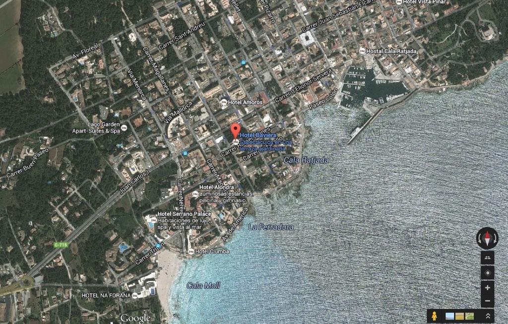 Hotel Baviera Cala Ratjada  Exteriör bild